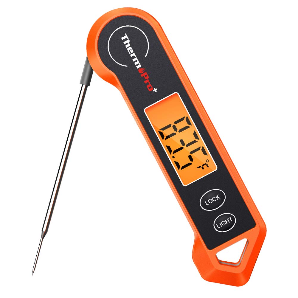 Instant-read meat thermometer.